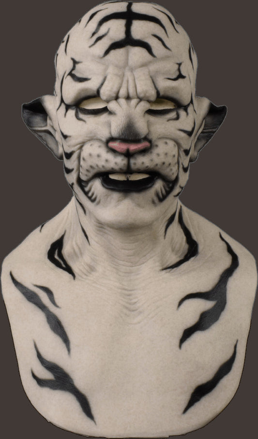 Animal Latex Head Mask with Chest