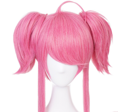 Anime Game Wig Cosplay Hair Set