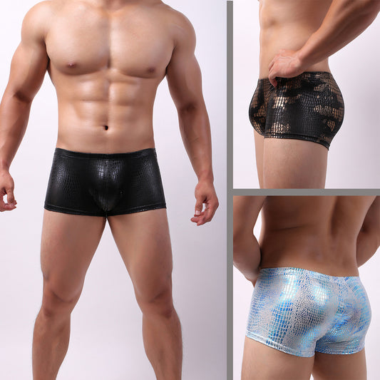 Men Sexy Underwear Underpants Brief Boxer Shorts Low Waisted