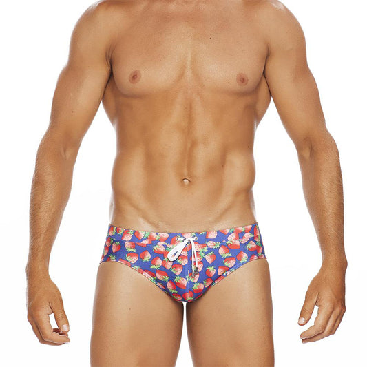 Mens Sexy And Playful Cute Strawberry Briefs